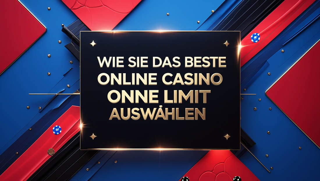 Das beste online casino ohne limits auswählen